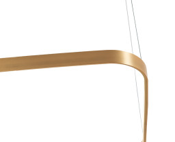 Подвесной светильник ITALLINE IT013-6031 gold 3000K
