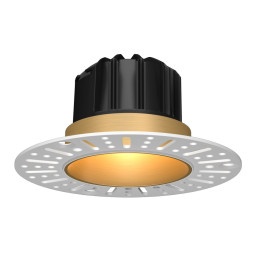 Влагозащищенный светильник ITALLINE IT02-028 gold 3000K