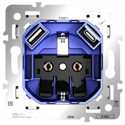 Розетка VOLTUM VLS0405M