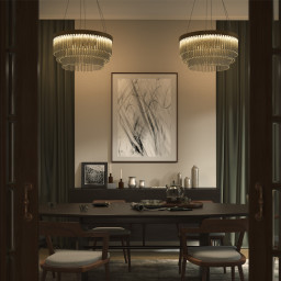 Подвесная люстра Maytoni MOD486PL-L38BSK