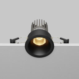 Встраиваемый светильник Maytoni Technical DL123-10W-2.7K-B