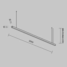 Офисный светильник Maytoni Technical LL312016