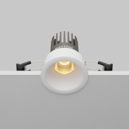 Встраиваемый светильник Maytoni DL123-10W-2.7K-W