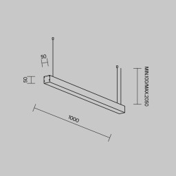 Офисный светильник Maytoni Technical LL312028