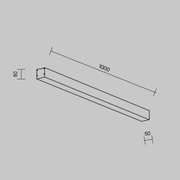 Офисный светильник Maytoni Technical LL311020