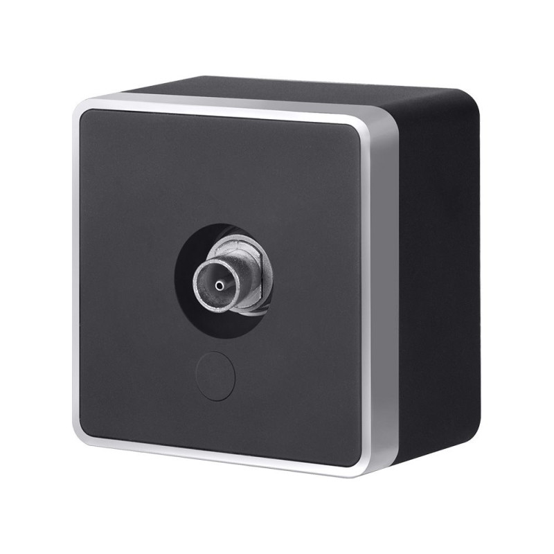 Розетка Werkel W5083034 черный с серебром 472₽