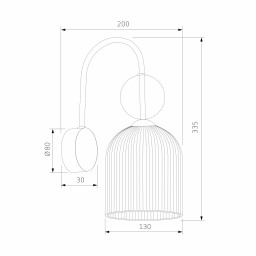 Бра TK Lighting 11140