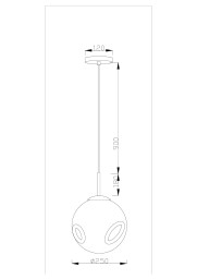 Подвесной светильник Moderli V11520-1P
