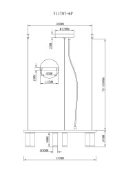 Подвесной светильник Moderli V11787-6P