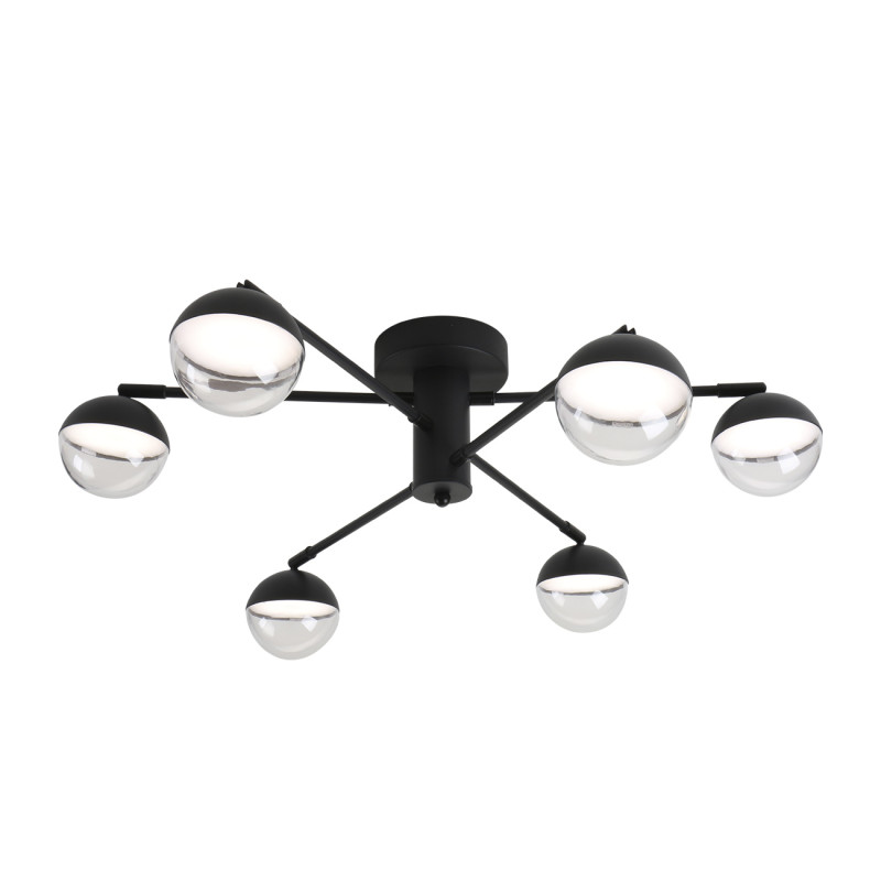 Люстра на штанге Escada 102716LED Black 6712₽