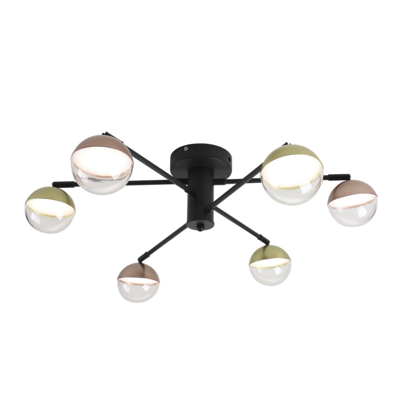 Люстра на штанге Escada 102716LED GoldCopper 7272₽