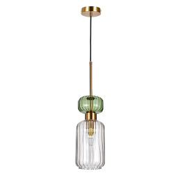 Подвесной светильник Escada 1141/1S Green/Clear