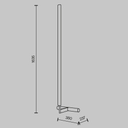 Торшер Maytoni MOD214FL-L20B3K1