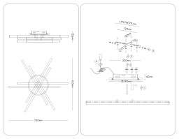 Накладной светильник Ambrella Light FL6271