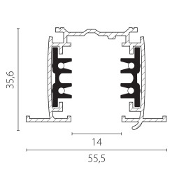 Шинопровод Lightstar 503025-R