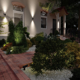 Грунтовый светильник Odeon Light 6648/6GL