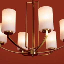 Люстра на штанге Freya FR2059PL-06BS