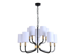Подвесная люстра Newport 35210/C black+brass