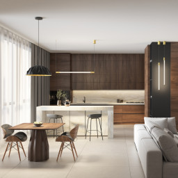 Подвесной светильник Denkirs DK6655-BK+SG