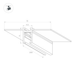Шинопровод Arlight 062719