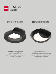 Встраиваемый светильник Denkirs DK-DH2000-BK