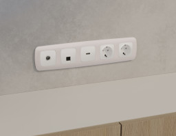 Розетка Ambrella Volt MO132005