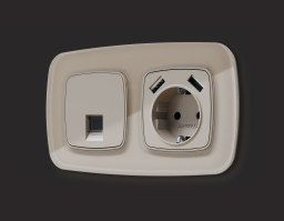 Розетка Ambrella Volt MO372005