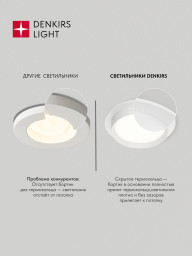 Встраиваемый светильник Denkirs DK-DH2000-WH