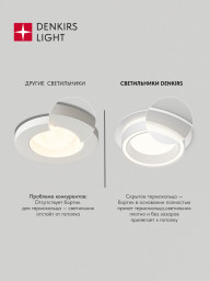 Встраиваемый светильник Denkirs DK-DH2010-WH