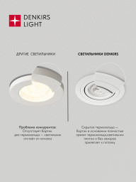 Встраиваемый светильник Denkirs DK-DH2020-WH