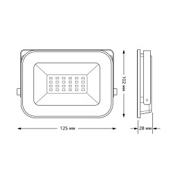 Прожектор Gauss 690511320