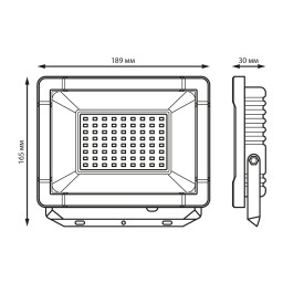 Прожектор Gauss 613100350