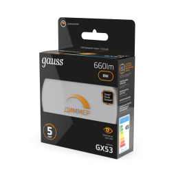 Светодиодная лампа Gauss 108408108-D