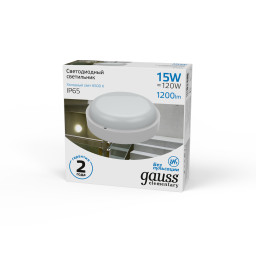 Пылевлагозащищенный светильник Gauss 126411315