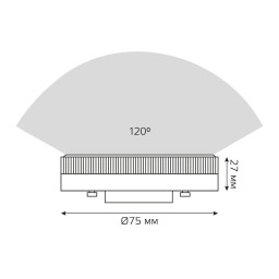 Светодиодная лампа Gauss 108008106