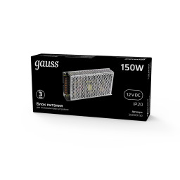 Блок питания для светодиодной ленты Gauss 202003150