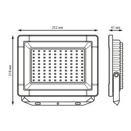Прожектор Gauss 613100100