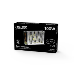 Блок питания для светодиодной ленты Gauss 202003100