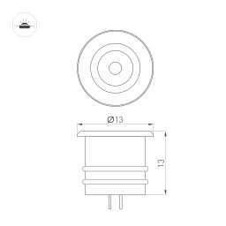 Мебельный светильник Arlight 061668