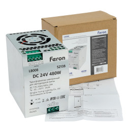 Блок питания для светодиодной ленты Feron 52138