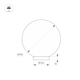 Настольная лампа Arlight 056889