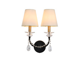 Бра Newport 3972/A black+brass