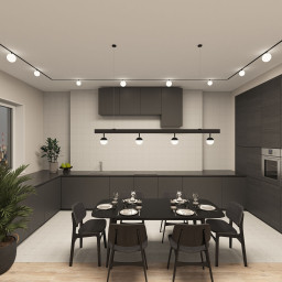 Светильник на шине Denkirs DK8050-BK