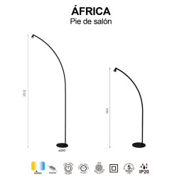 Торшер Mantra 9417