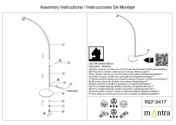 Торшер Mantra 9417