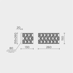 Бра MODELUX ML.335.260 CR