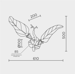 Бра MODELUX ML.6800.02P