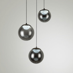 Каскадная люстра MODELUX ML.2338.3R BK