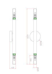 Бра Freya FR6109WL-02G