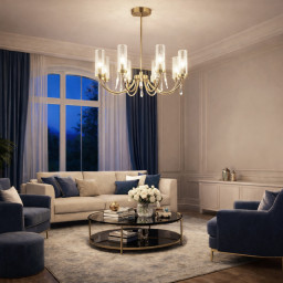 Люстра на штанге ST-Luce SL1400.303.08